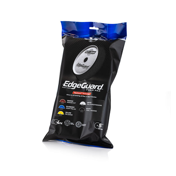 Buff and Shine EdgeGuard Black 5inch 4 Pack Packaging