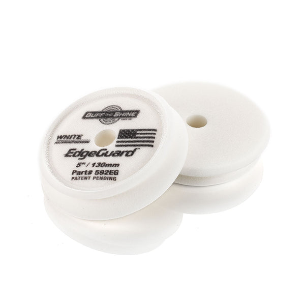Buff and Shine EdgeGuard White 5inch 2 Pack