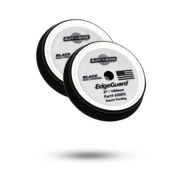 Buff and Shine EdgeGuard Black 6inch 2 Pack