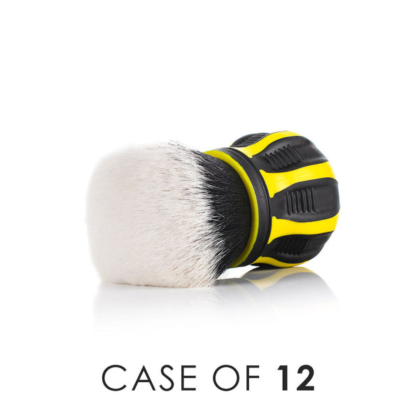 Detail Factory Curveball Livewire bristle view with the text "Case of 12" on a white background.