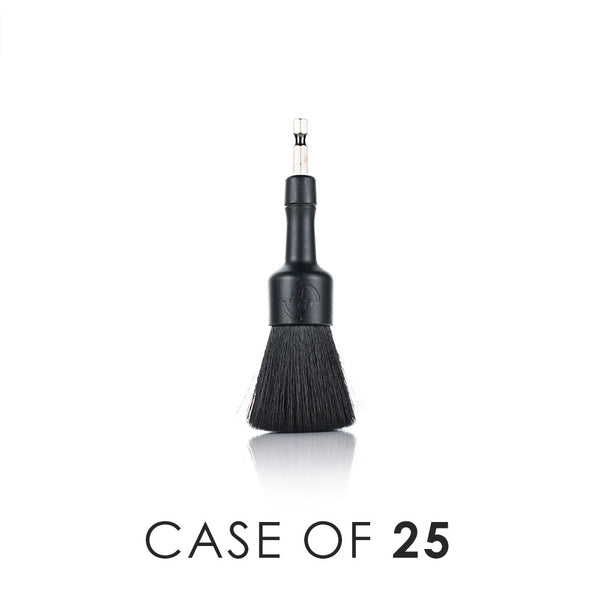 Detail Factory Drill Brush Polishing Black standard with the text "Case of 25" on a white background.