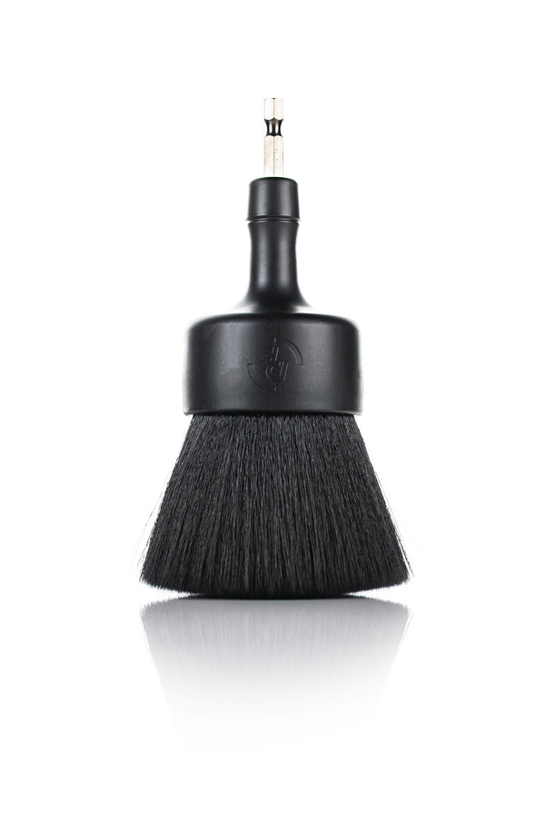 Detail Factory Drill Brush Polishing black x-large on a white background.