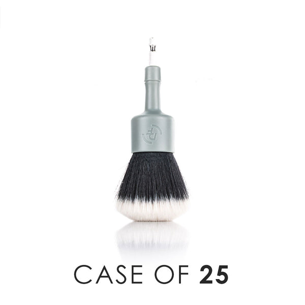 Detail Factory Drill Brush Ultra Soft grey large with the text "Case of 25" on a white background.