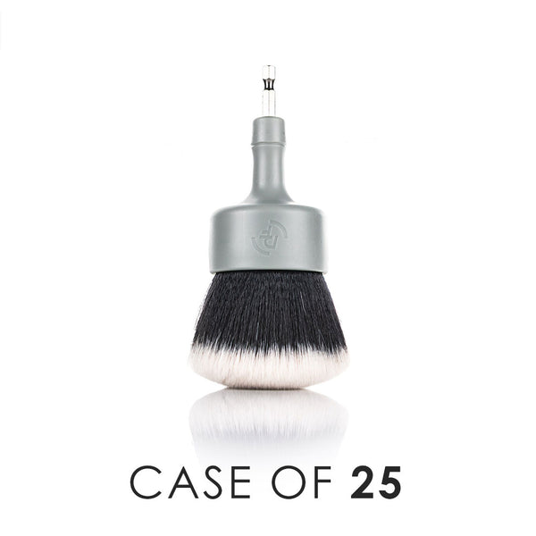 Detail Factory Drill Brush Ultra Soft grey x-large with the text "Case of 25" on a white background.