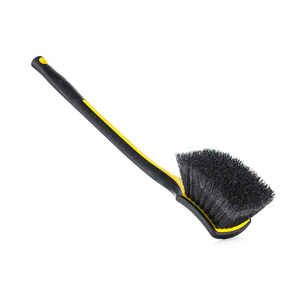 Detail Factory Fender Well Brush livewire bristle view on a white background.
