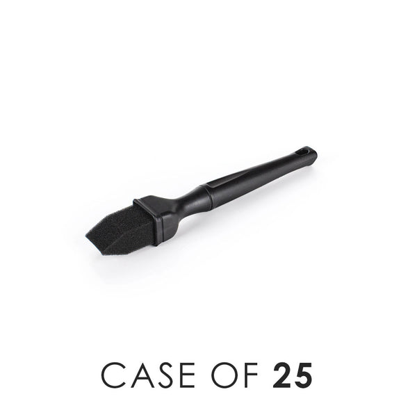 Detail Factory Large Black Foam Applicator with the text "Case of 25" on a white background.