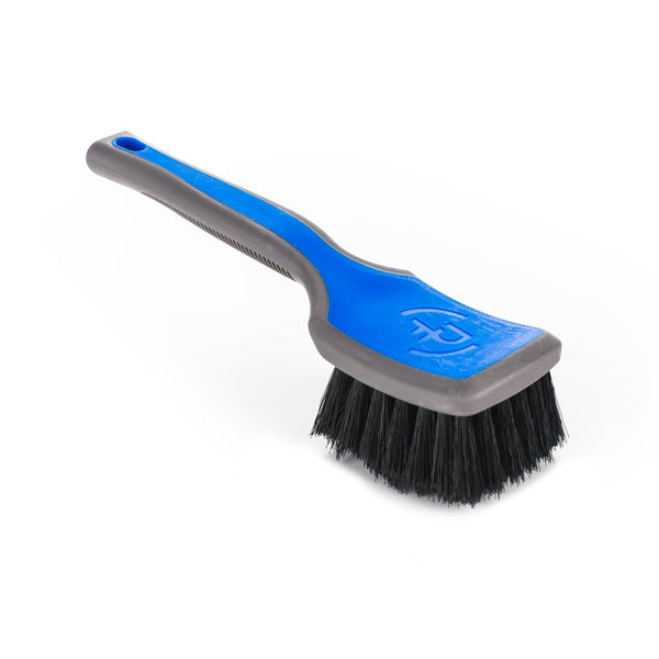 Detail Factory Interior Scrub Brush Avalanche handle view on a white background.