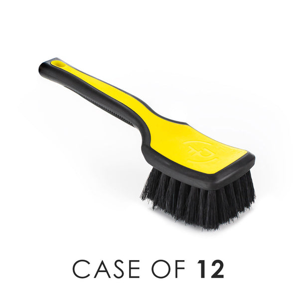 Detail Factory Interior Scrub Brush Livewire handle view with the text "Case of 12" on a white background.
