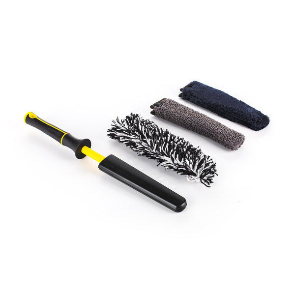 Detail Factory Wheel Barrel Mini Brush Kit Livewire view on a white background.