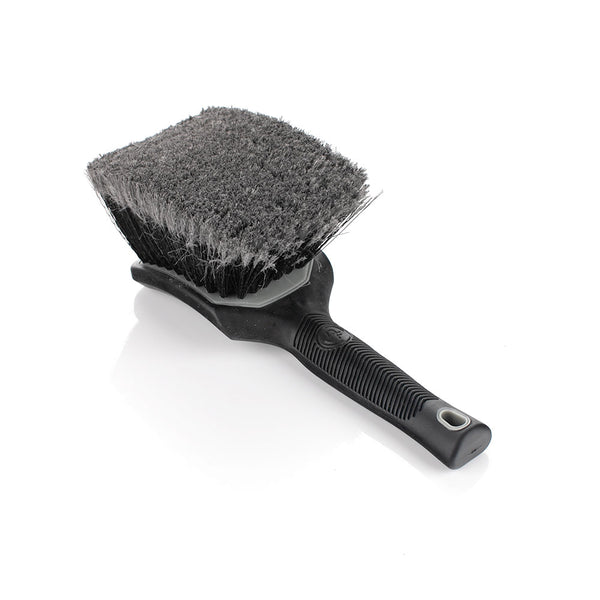 A Detail Factory Wheel Face brush on a white background.