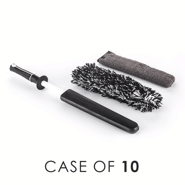 Detail Factory Wheel brush Kit Solar Ice Case of 10 on a white background.