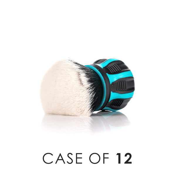 A teal Detail Factory Curveball brush on a white background with the text 'Case of 12'.