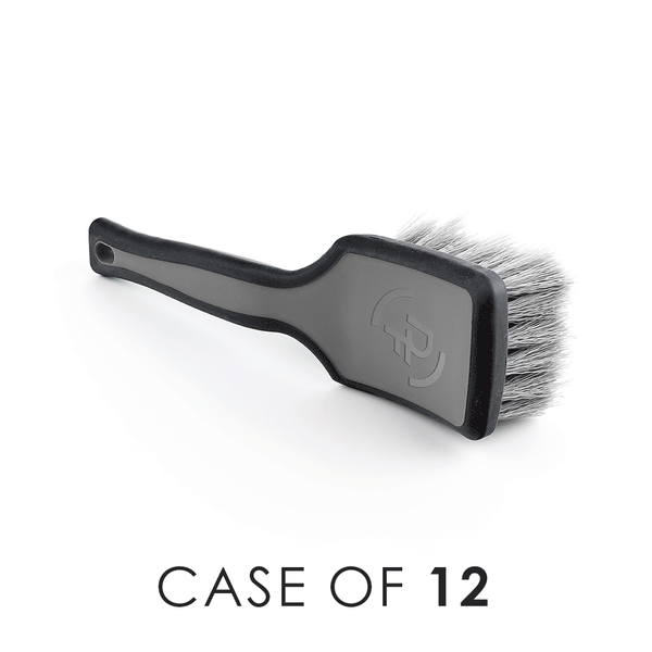 A gray Progrip Tire Brush on a white background with the text 'Case of 12'.