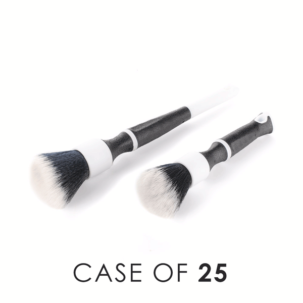 A small and large Black Ice Detail Factory Trigrip in parallel on a white background with the text 'Case of 25'.