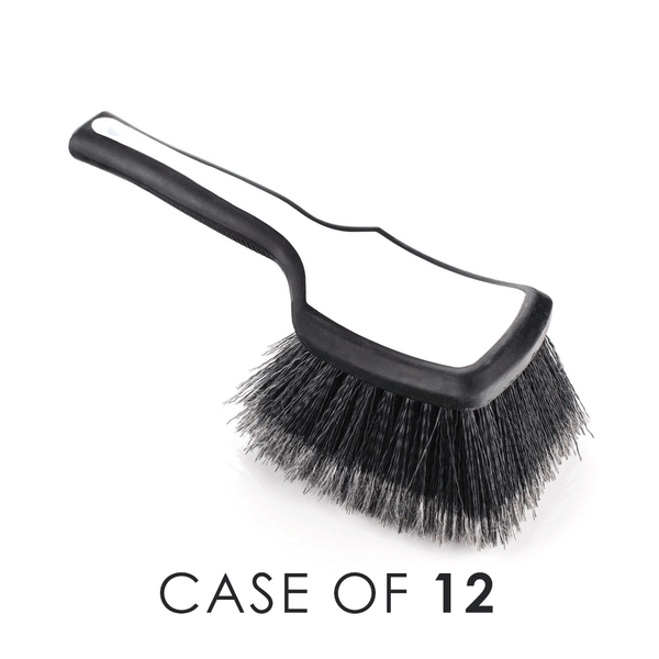 A Detail Factory Black Ice Wheel Face Brush on a white background with the text 'Case of 12'.