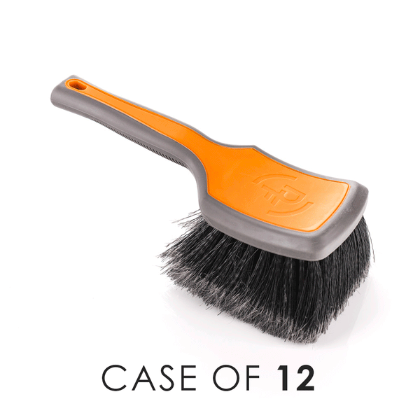 A Detail Factory Solar Flare Wheel Face Brush on a white background with the text 'Case of 12'.