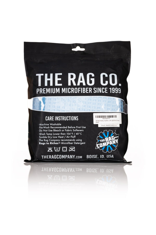 Dry Me a River 16x24 light view 3 pack packaging back view on a white background.