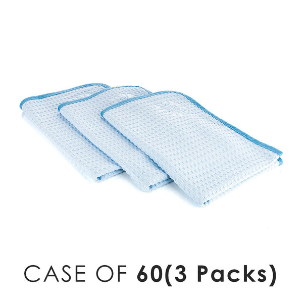 Dry Me a River 16x24 light blue layered view with the text "Case of 60(3 Packs) on a white background.