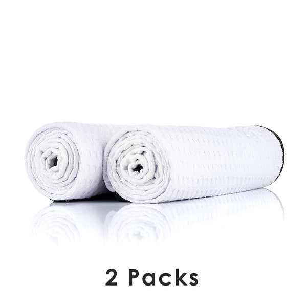 Dry Me a River 16x24 white rolled view with the text "2 Packs" on a white background.