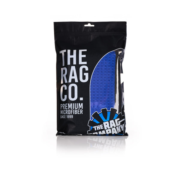 Dry Me a River 20x40 navy blue 2 pack packaging front view on a white background.