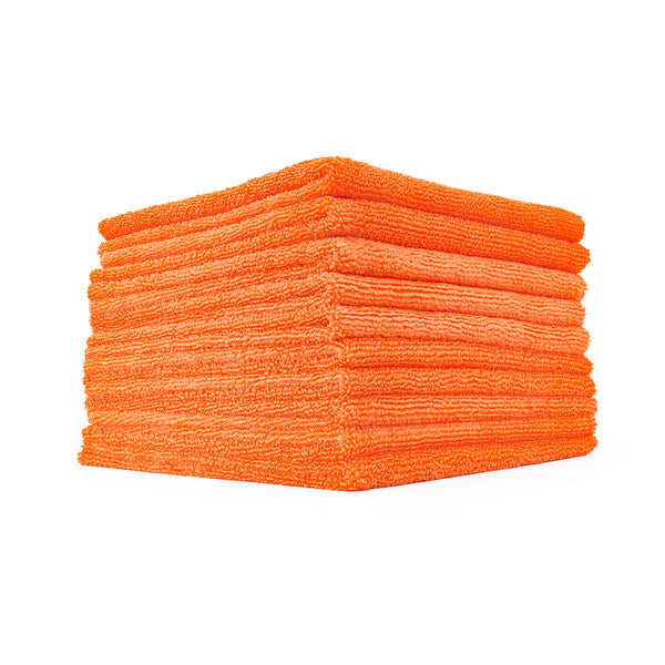 Edgeless 365 16 x 16 orange 10 pack on a white background.
