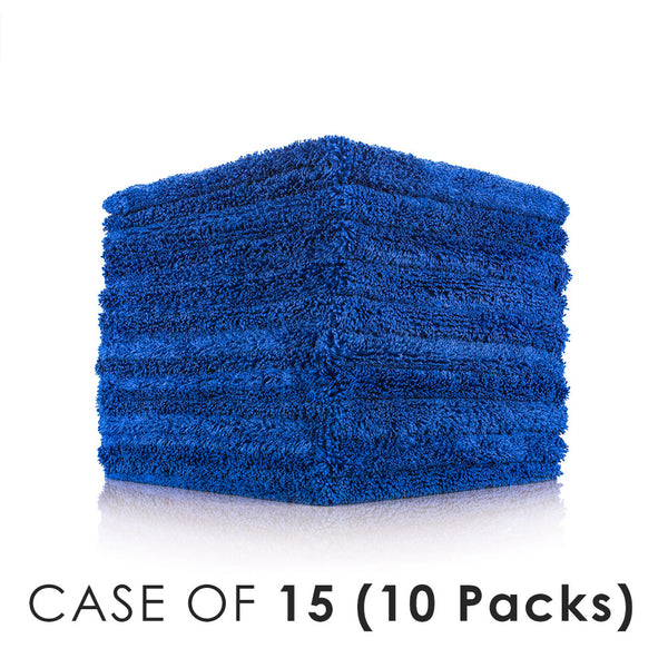 Edgeless Creature 16x16 royal blue stacked view with the text "Case of 15 (10 Packs)" on a white background