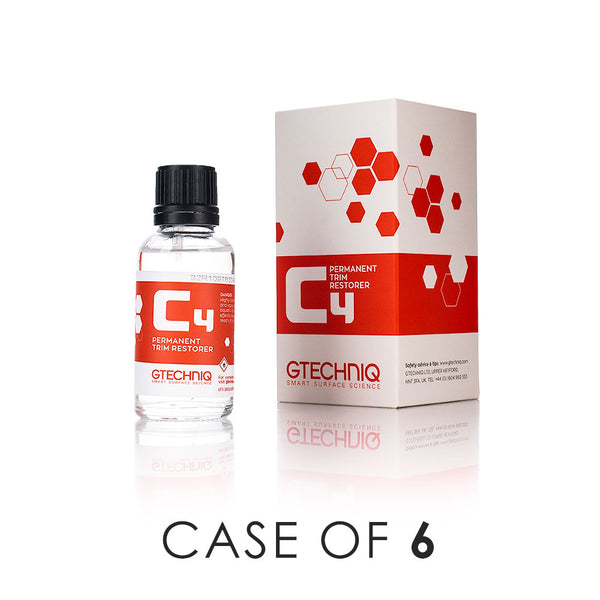 Gtechniq C4 Permanent Trim Restorer 15ml Case of 6