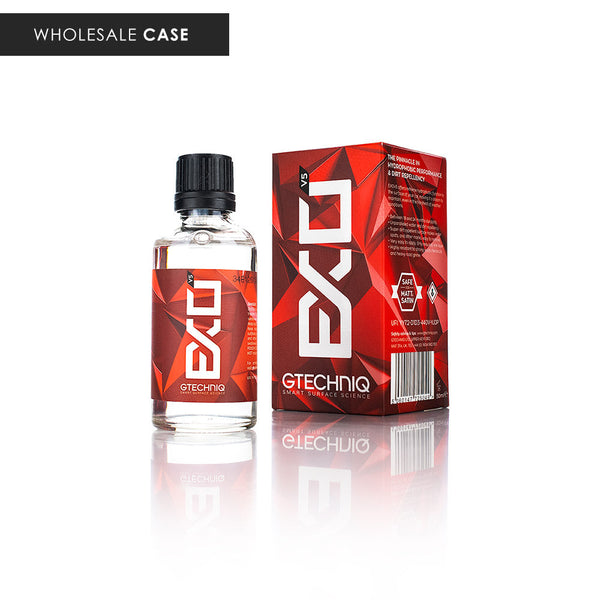 Gtechniq EXOv5 Ultra Durable Hydrophobic Coating Wholesale Case
