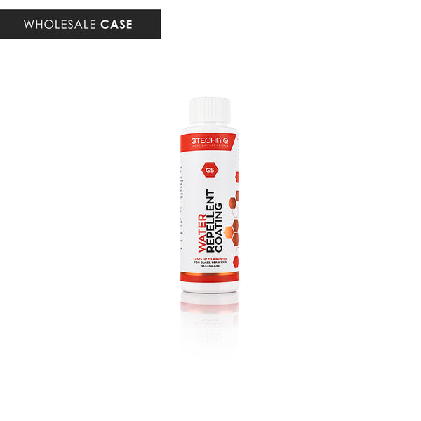 Gtechniq G5 Water Repellent Coating for Glass and Perspex 100ml Wholesale Case