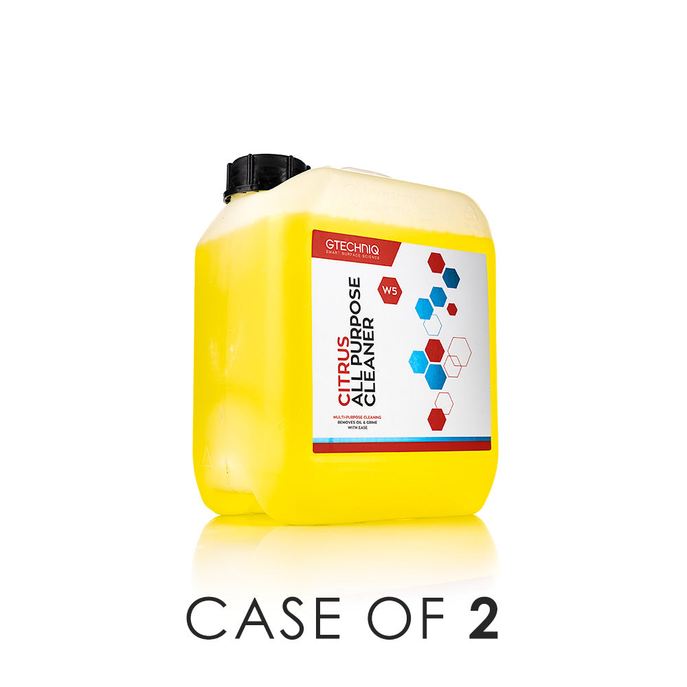 Gtechniq W5 Citrus AllPurpose Cleaner / Degreaser Case The Rag