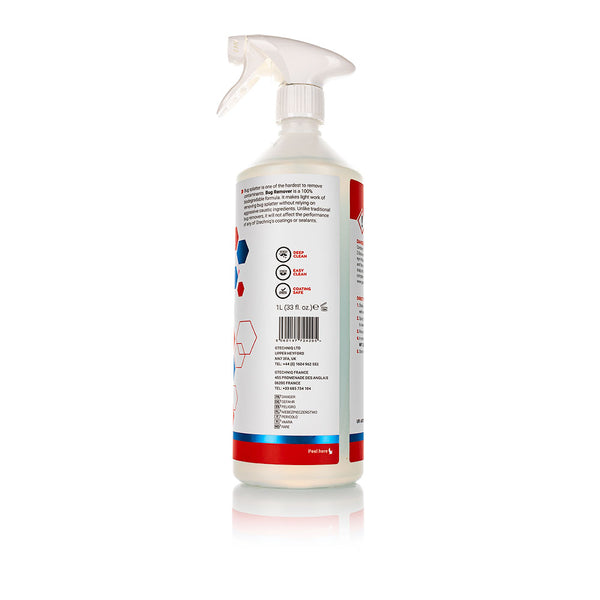 Gtechniq W8 Bug Remover 1 Liter barcode view on a white background.