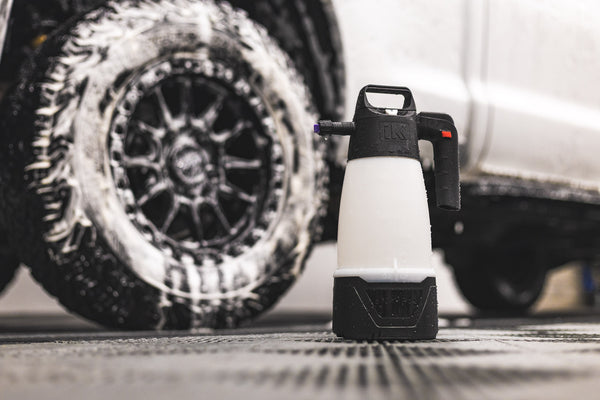 Ik e Foam Pro 2 used on a toyota tundra tire.