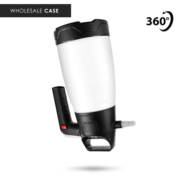 An upside down IK Multi Pro 360 on a white background with the text 'wholesale case'.