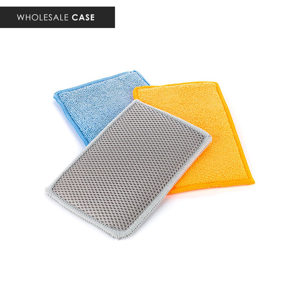A blue, yellow, and grey Jersey scrubber on a white background with the text 'Wholesale Case'.
