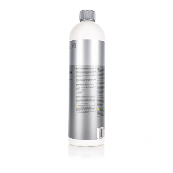 Koch-Chemie Hydro Plast Care 1 Liter bottle side view on a white background.