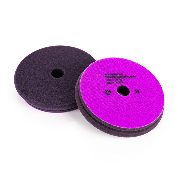 Koch-Chemie MicroCut HardFoamPad 150mm front and back view on a white background.