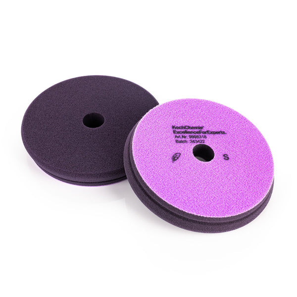 Koch-Chemie MicroCut SoftFoamPad 150mm front and back view on a white background.