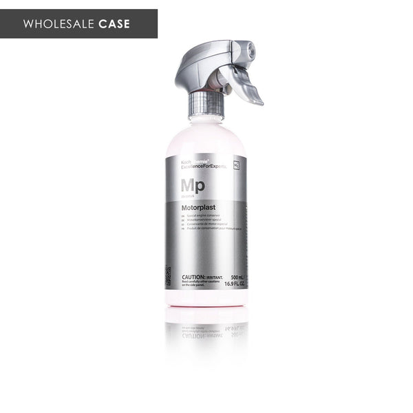 Koch-Chemie Motorplast 500ml front view with the text "Wholesale Case" on a white background.