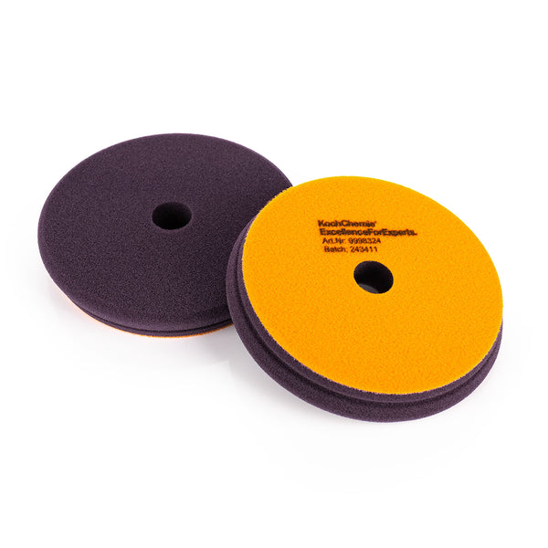 Koch-Chemie OneCut & Finish FoamPad 150mm front and back view on a white background.