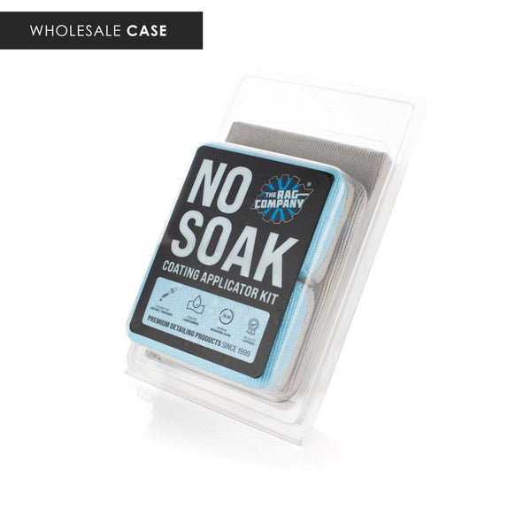 The packaging for the No Soak Applicator Kit on a white background with the text 'wholesale case'.