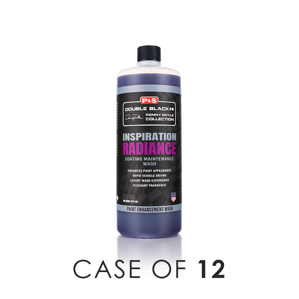 A bottle of P and S Inspiration Radiance on a white background with the text 'Case of 12'.