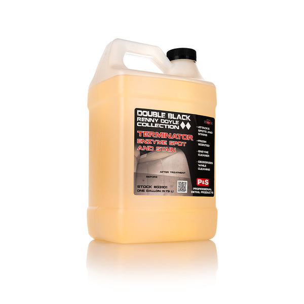 A jug of P and S Terminator on a white background.