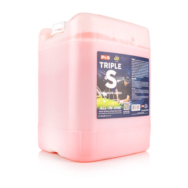 P&S Triple S 5 Gallon Jug on a white background.