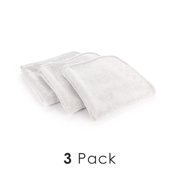 Premium FTW 16 x 16 Ice Grey 3 Pack of towels.