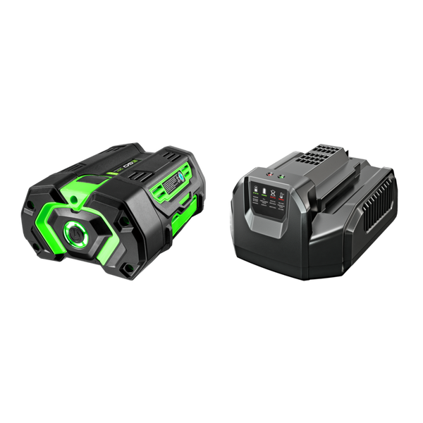 Ego Battery for the Ego Pressure Washer 3200 on a checkered background.