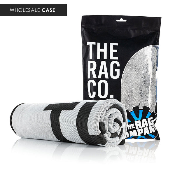 Slim Dryer 25 x 35 Grey rolled with packaging and the text "Wholesale Case" on a white background.