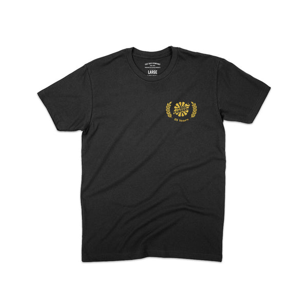 The official 25th anniversary the rag company t-shirt.