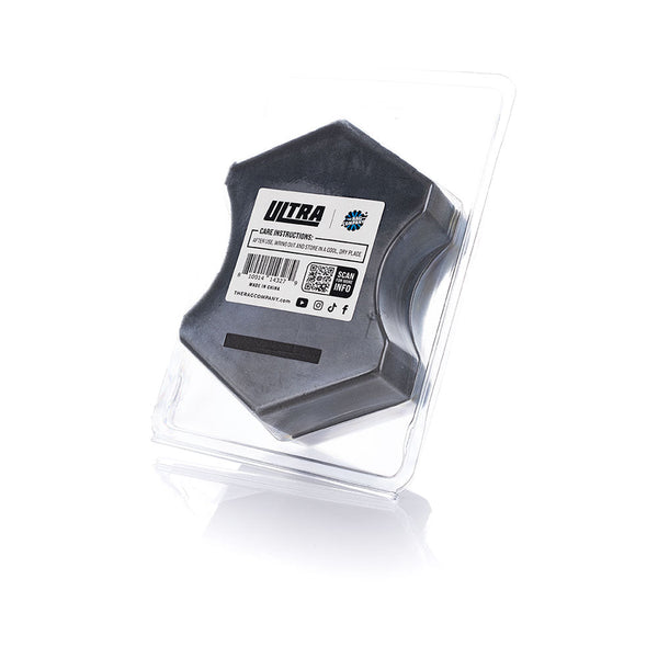 The back of the packaging for the Ultra Safe Sponge on a white background.