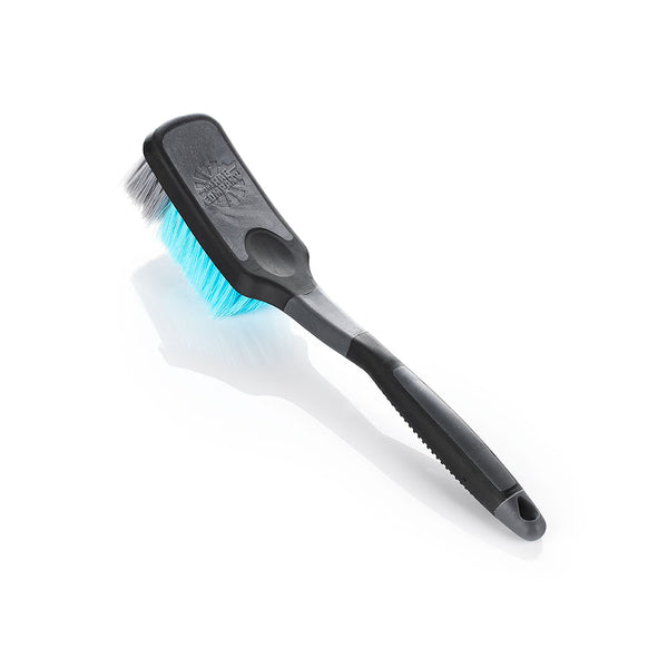 The Rag Company Ultra Wheel and Body Brush back view on a white background.