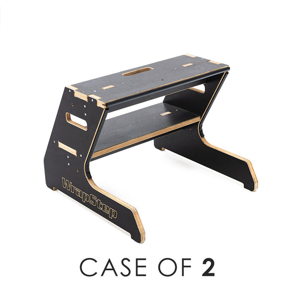 TWI YelloTools WrapStep 2 Step with the text "Case of 2" on a white background.